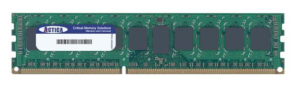 ACT2GHR72N8H1600M ACTICA 2GB PC3-12800 DDR3-1600MHz ECC Registered CL11 240-Pin DIMM Memory Module