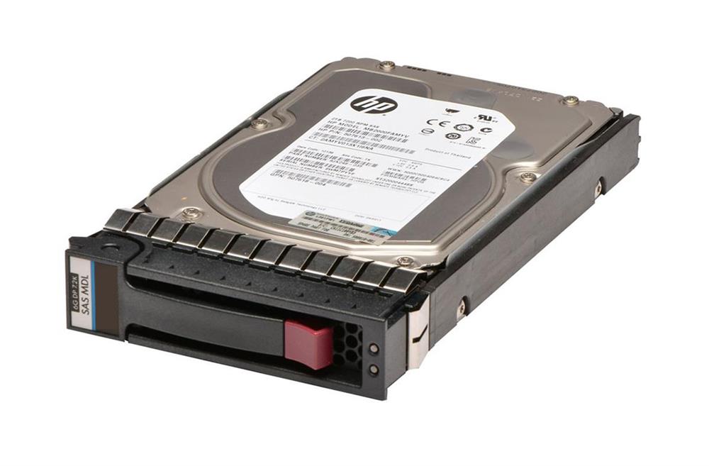 AP861A HP 1TB 7200RPM SAS 6Gbps Dual Port Hot Swap 3.5-inch Internal Hard Drive