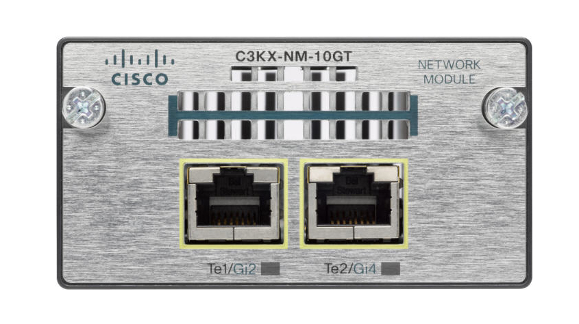 C3KX-NM-10GT-BO Cisco 10Gbe Ethernet Network Module for Catalyst 3K-X