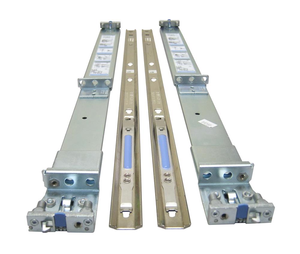 C597M Dell 2/4 Post 1U Static Rackmount Rail Kit for PowerEdge R410 Server