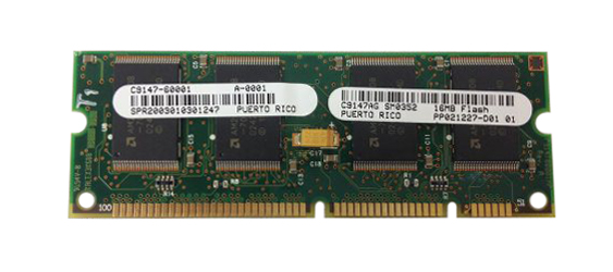 C9147AJ HP 16MB Flash Firmware DIMM Memory Module for HP LaserJet 9000 Series MultiFunction Printer
