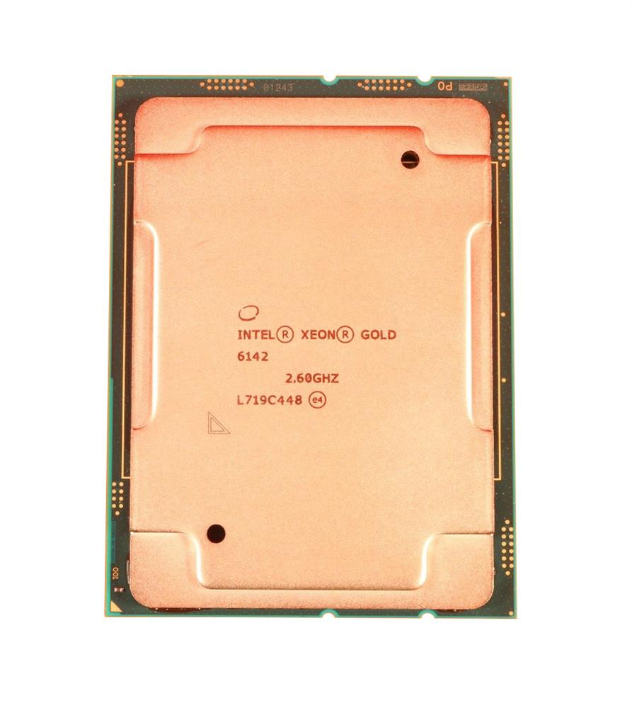 CD8067303405400 Intel Xeon Gold 6142 16-Core 2.60GHz 10.40GT/s UPI 22MB L3 Cache Socket LGA3647 Processor