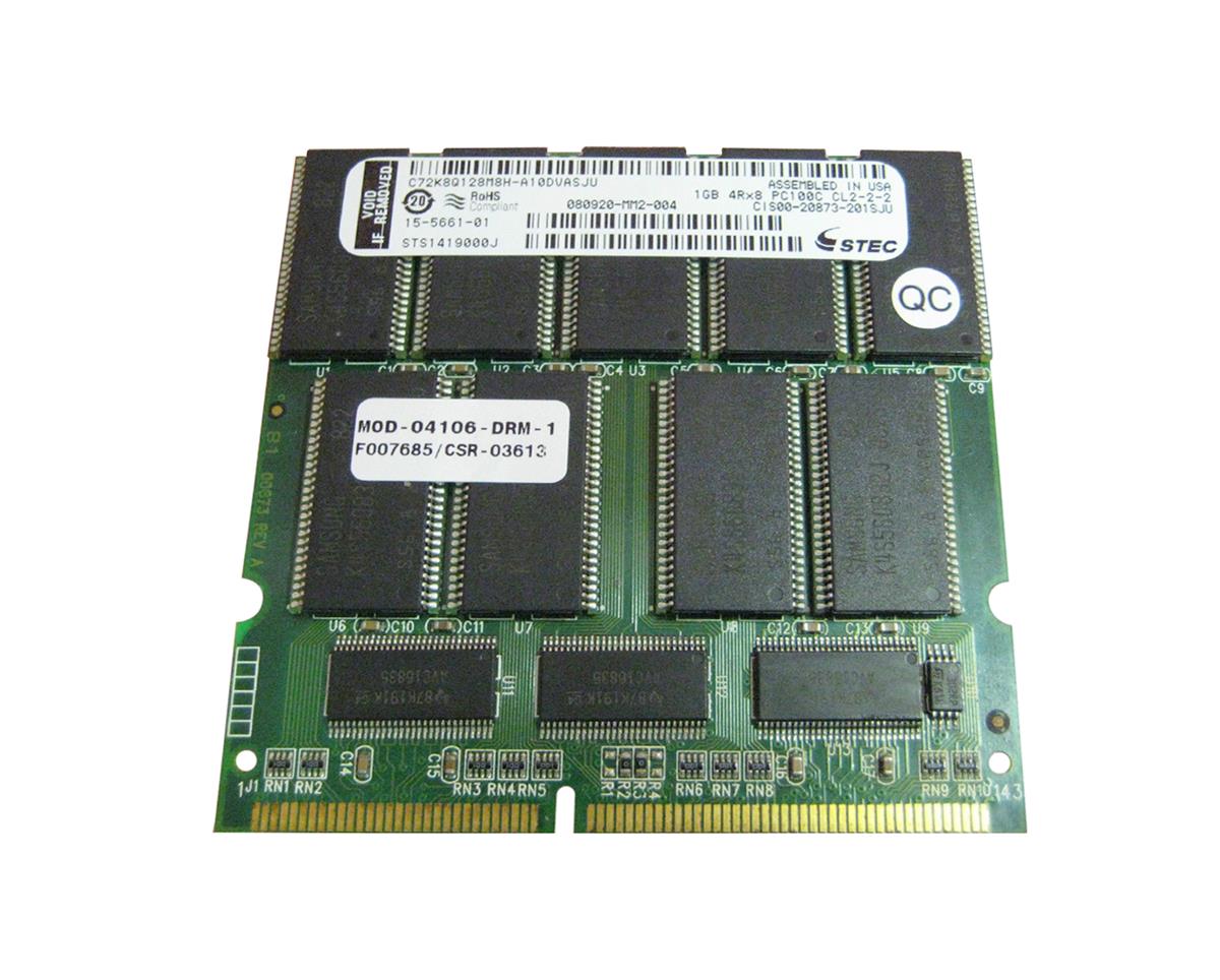 CIS00-20873-201SJU Cisco 1GB PC100 100MHz CL2 4Rx8 DIMM Memory Upgrade