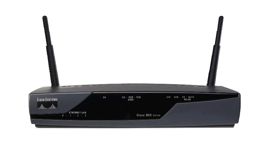 CISCO877W-G-A-K9 Cisco 877 ADSL Wireless Router (Refurbished)