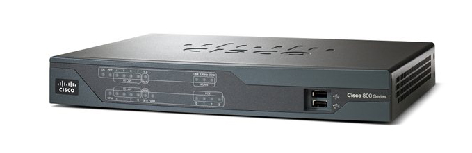 CISCO892W-AGN-P-K9 Cisco 892 GigaE SecRouter w/ 802.11n a/b/g/ (Refurbished)