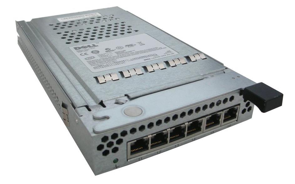 CN-0KC536 Dell PowerConnect 5316M 6-Ports Ethernet Module for PowerEdge 1855, 1955 (Refurbished)