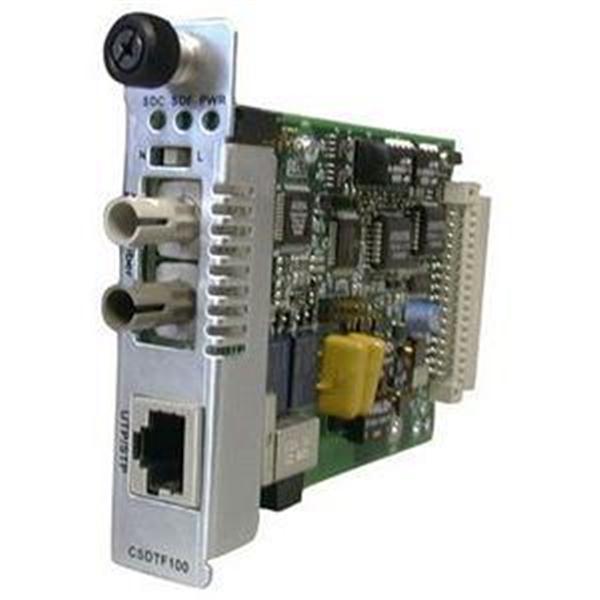 CSDTF1012-105 Transition Point System T1/E1 Copper to Fiber Media Converter