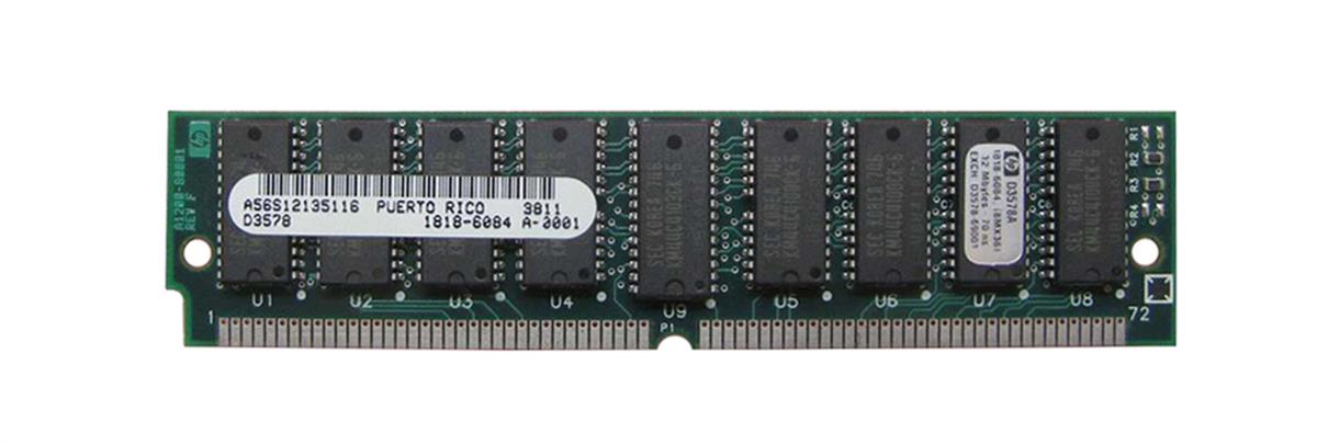D3578A HP 32MB FastPage Parity 70nS 36 Bit 72-Pin SIMM Memory Module