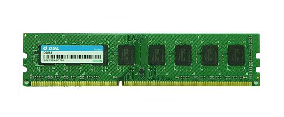 D3UH56082XH18AB DSL 4GB PC3-8500 DDR3-1066MHz non-ECC Unbuffered CL7 240-Pin DIMM 1.35V Low Voltage Dual Rank Memory Module