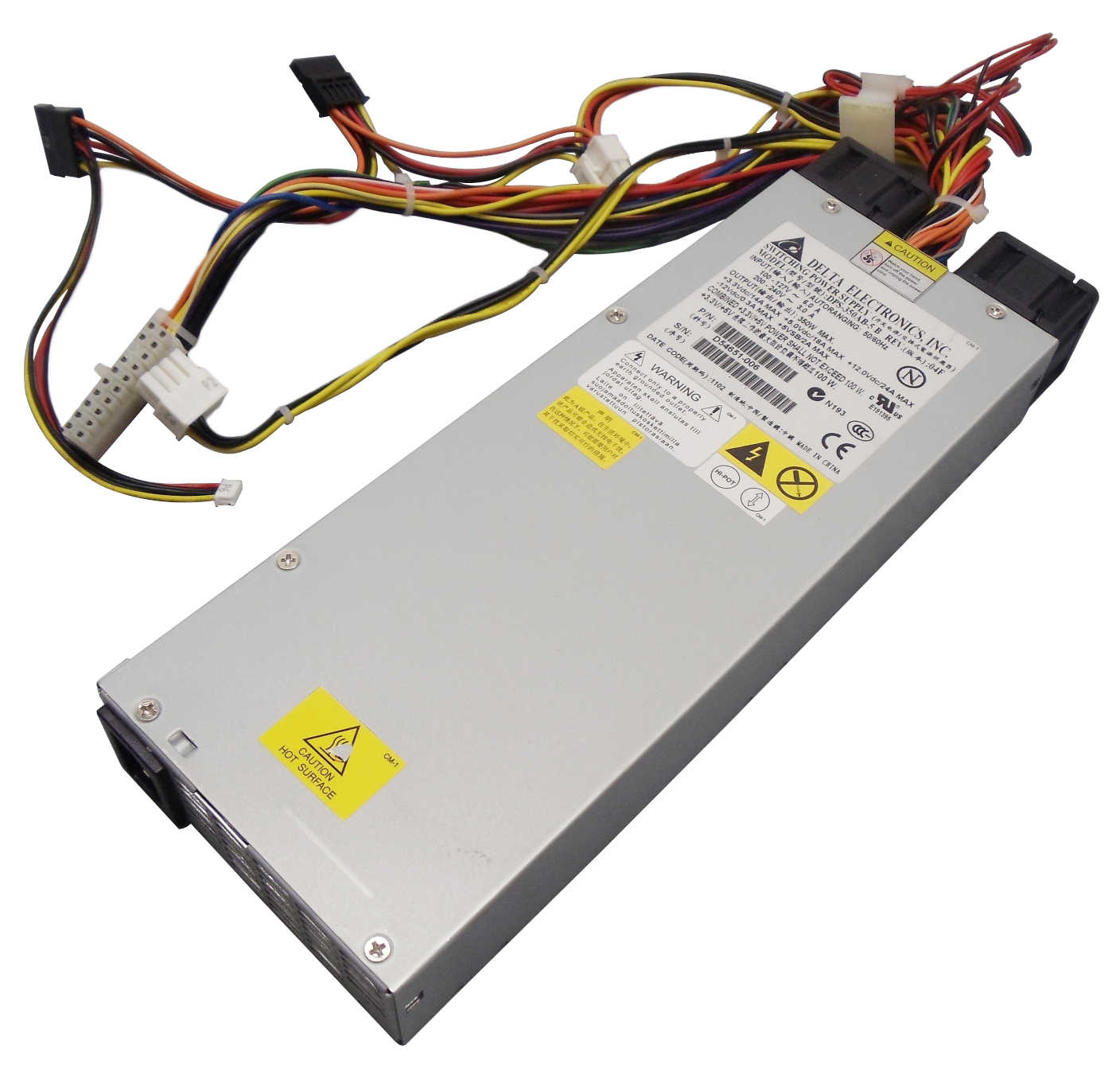 D54651-007 Delta Electronics 350-Watts Switching Power Supply