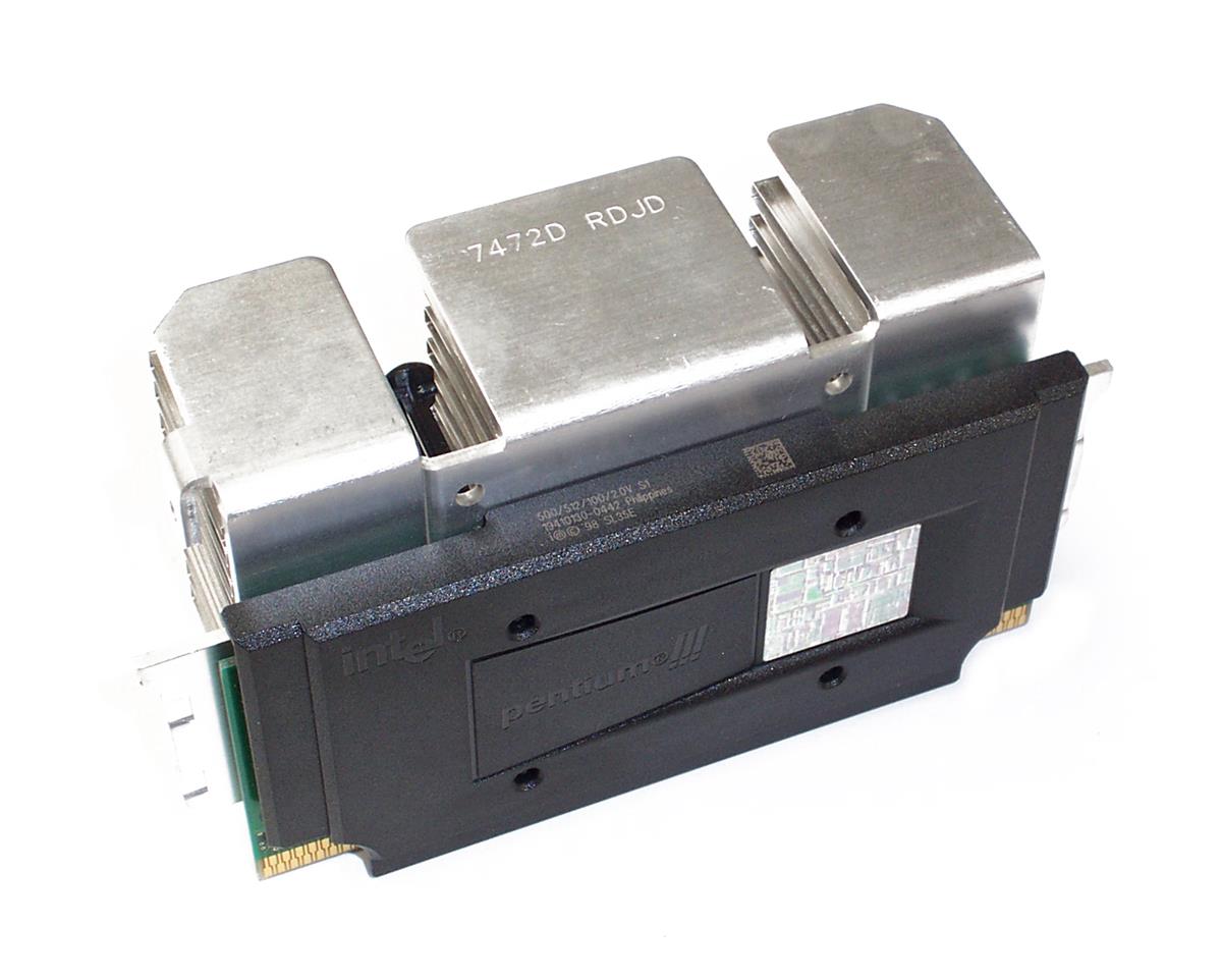 D7129-69001 HP 500MHz 100MHz FSB 512KB L2 Cache Socket Slot 1 Intel Pentium III Processor Upgrade