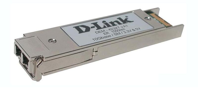 DEM-423XT D-Link 10Gbps 10GBase-ER Single-mode Fiber 40km 1550nm Duplex LC Connector XFP Transceiver Module