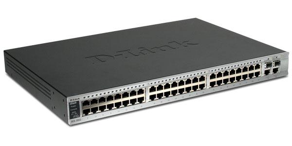DES-3852 D-Link 48-Ports 10/100mbps Stackable 4-Gigabit Copper Ports Switch (Refurbished)