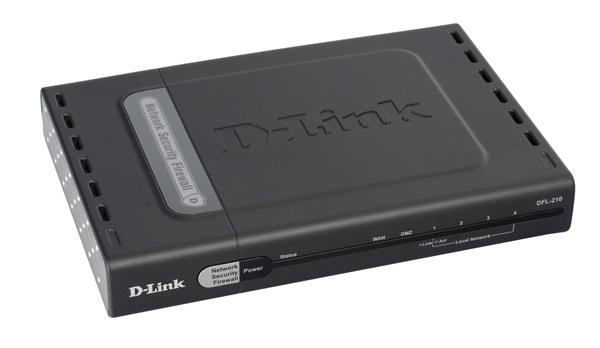 DFL-210 D-Link NetDefend VPN/Firewall 4x 10/100Base-TX LAN, 1x 10/100Base-TX WAN, 1x 10/100Base-TX DMZ (Refurbished)