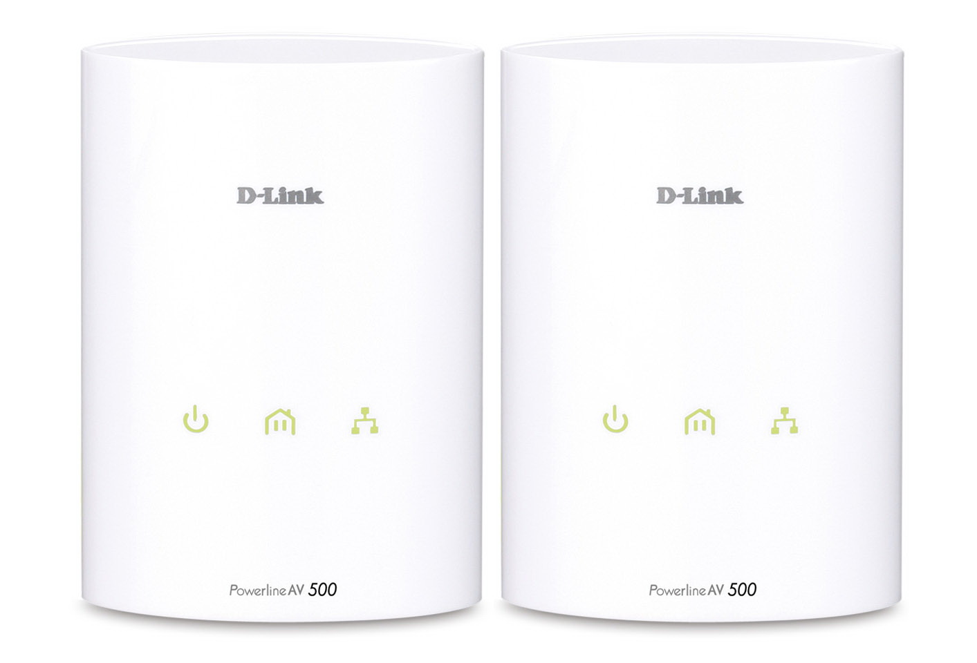 DHP-501AV D-Link 10/100/1000 PowerLine AV 500 Adapter Starter Kit (Refurbished)