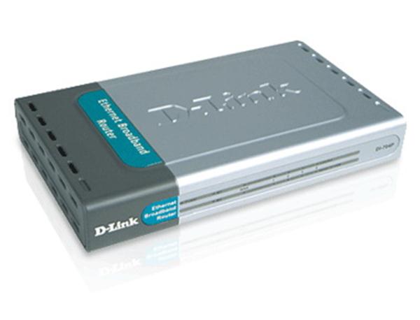 DI-704P D-Link 4-Port 10BaseT/ 100BaseTX Ethernet Broadband Router (Refurbished)