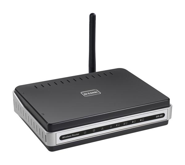 DIR-300 D-Link 802.11g Wireless G Router With 4-Port 10/100 Switch (Refurbished)