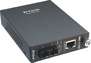 DMC-515SC D-Link 10/100Base-TX to 100BaseFX Singlemode Media Converter (Refurbished)