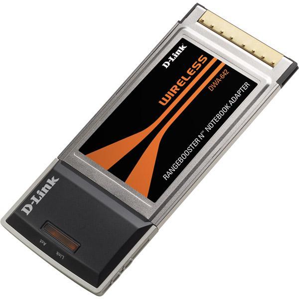 DWA-642 D-Link RangeBooster N Wireless Notebook Adapter CardBus 300Mbps (Refurbished)