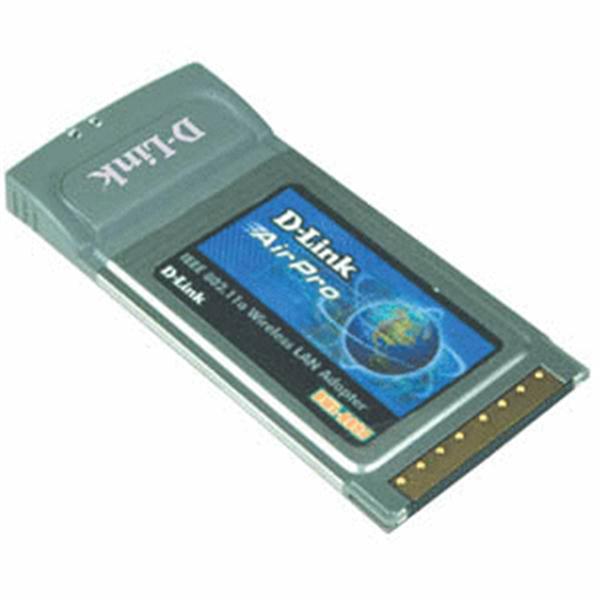 DWL-A650 D-Link AirPro Wireless Adapter PC Card Type II 72Mbps