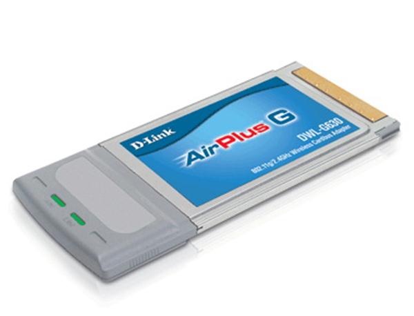 DWL-G630 D-Link AirPlus Wireless Adapter CardBus 54Mbps (Refurbished)