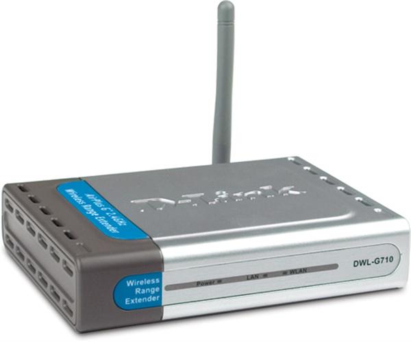 DWL-G710 D-Link AirPlus G High Speed 2.4GHz Wireless Range Extender 54Mbps (Refurbished)