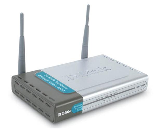 DWL7100APBIN1 D-Link Tri-Mode Dualband 802.11a/b/g (2.4/5GHz) Wireless 108Mbps Access Point (Refurbished)