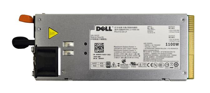 F6V5T Dell 1100-Watts Hot Swappable Power Supply for PowerEdge R510 R810 R910 and T710 Series