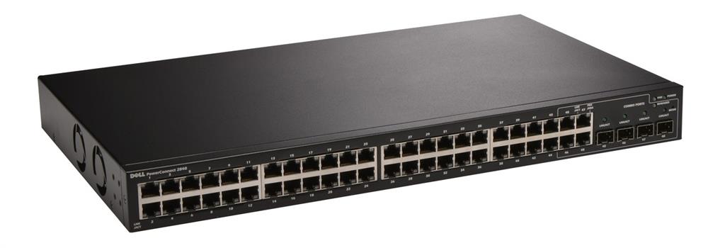 F986K Dell PowerConnect 2848 48-Ports Gigabit Managed Ethernet Switch (Refurbished)