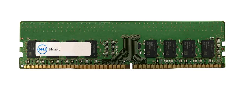 FN6XK Dell 8GB PC4-17000 DDR4-2133MHz non-ECC Unbuffered CL15 288-Pin DIMM 1.2V Dual Rank Memory Module