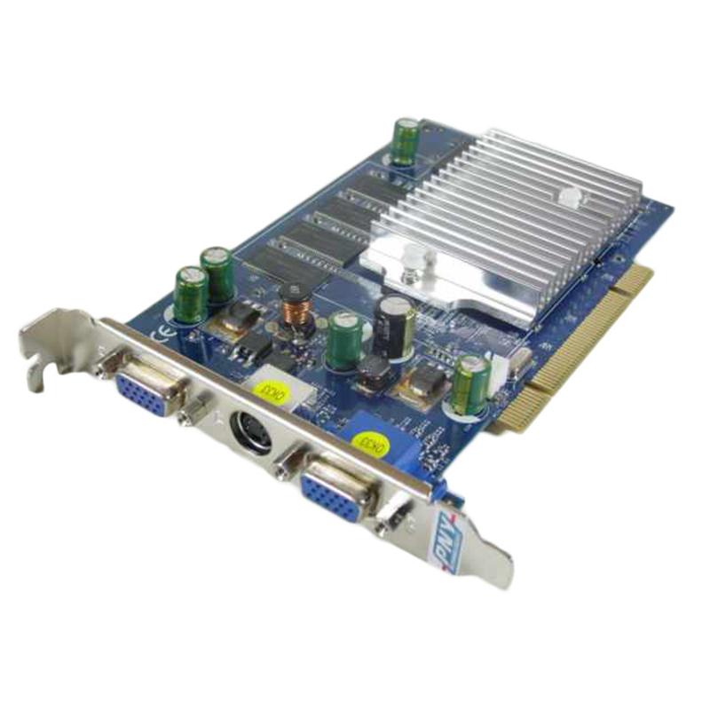 FX5200-256 PNY GeForce FX5200 256MB DDR Dual D-Sub/ S-Video Out Port Video Graphics Card