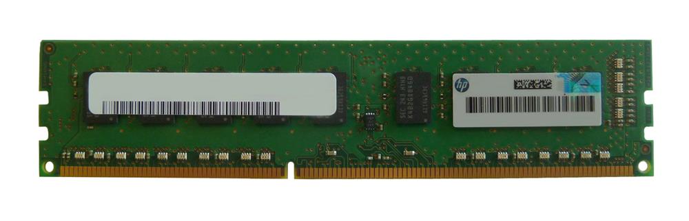 G8500RY HP 4GB PC3-12800 DDR3-1600MHz ECC Unbuffered CL11 240-Pin DIMM Single Rank Memory Module