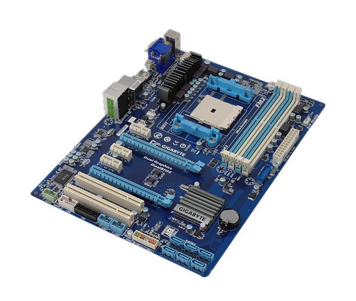 GA-F2A75X-D3H Gigabyte Socket FM2 AMD A75 Chipset A / Athlon Series Processors Support micro-ATX Motherboard (Refurbished)