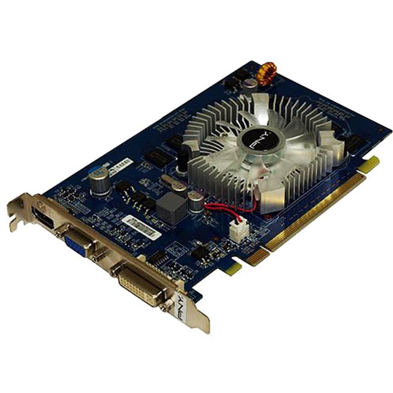 GMGT220N2E1FHPB PNY GeForce GT 220 1GB 128-Bit DDR2 PCI Express VGA/ D-Sub/ HDMI Video Graphics Card