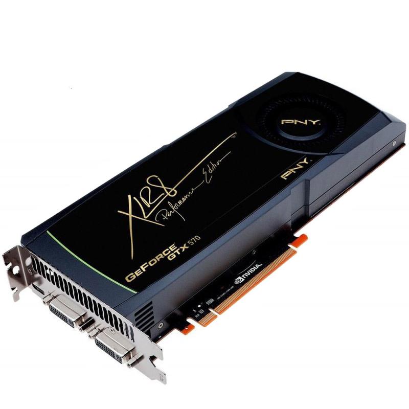 GMGTX57N2H12ZPB PNY Nvidia GeForce GTX 570 1.25GB GDDR5 320-Bit HDMI / Dual DVI PCI-Express 2.0 Video Graphics Card