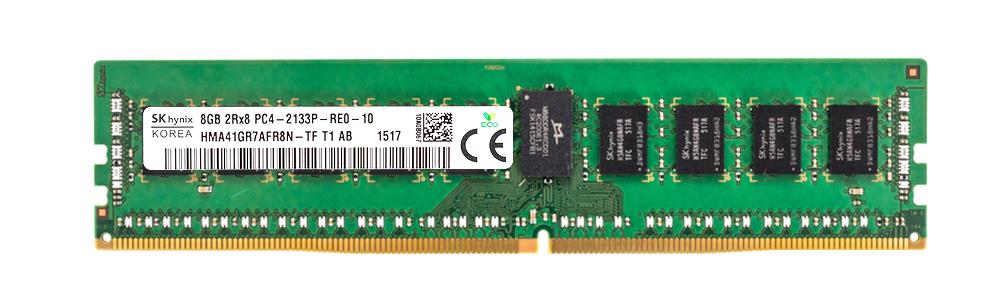 HMA41GR7AFR8N-TF Hynix 8GB PC4-17000 DDR4-2133MHz ECC Registered CL15 288-Pin DIMM 1.2V Dual Rank Memory Module