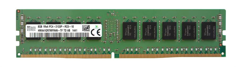 HMA41GR7MFR4N-TFTD-AB Hynix 8GB PC4-17000 DDR4-2133MHz ECC Registered CL15 288-Pin DIMM 1.2V Single Rank Memory Module
