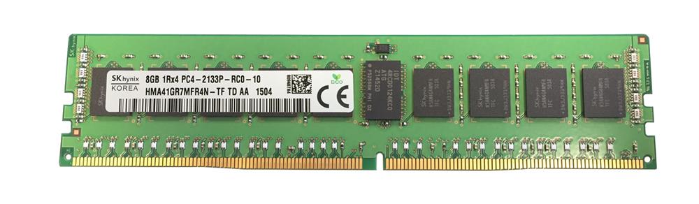 HMA41GR7MFR4N-TFTD Hynix 8GB PC4-17000 DDR4-2133MHz ECC Registered CL15 288-Pin DIMM 1.2V Single Rank Memory Module