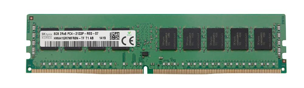 HMA41GR7MFR8N-TFT1 Hynix 8GB PC4-17000 DDR4-2133MHz ECC Registered CL15 288-Pin DIMM 1.2V Dual Rank Memory Module