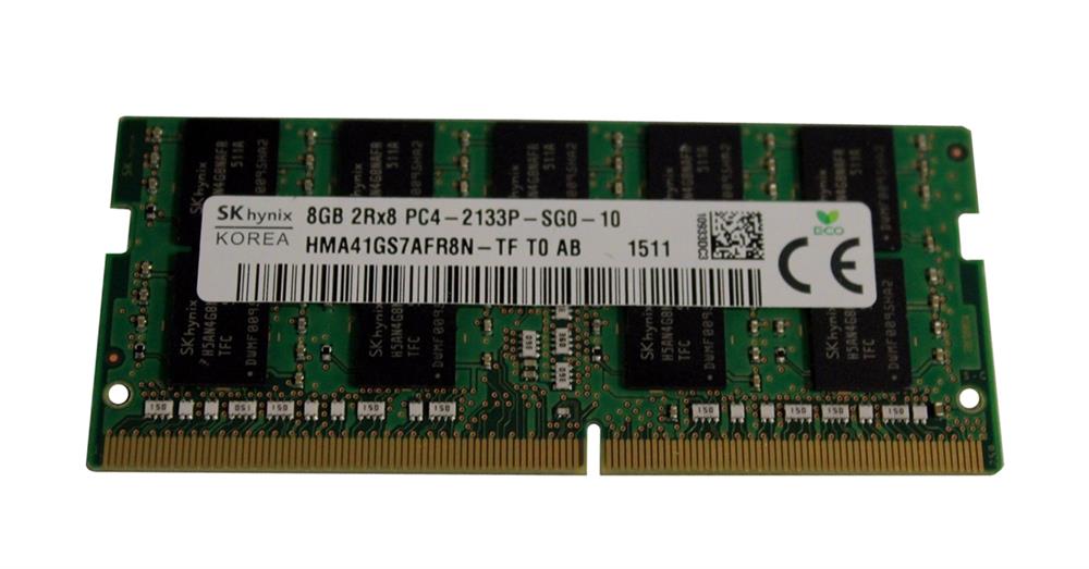 HMA41GS7AFR8N-TF Hynix 8GB PC4-17000 DDR4-2133MHz ECC Unbuffered CL15 260-Pin SoDimm 1.2V Dual Rank Memory Module