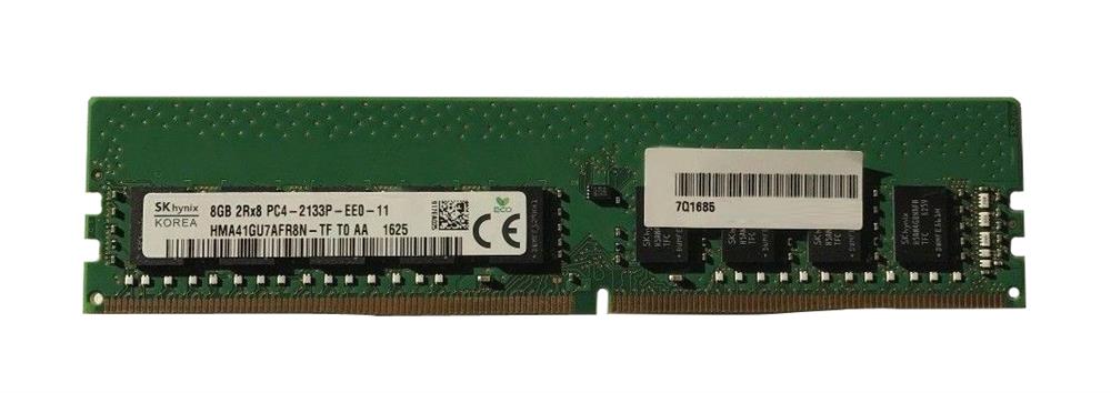 HMA41GU7AFR8N-TF Hynix 8GB PC4-17000 DDR4-2133MHz ECC Unbuffered CL15 288-Pin DIMM 1.2V Dual Rank Memory Module