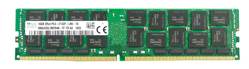 HMA42GL7MFR4N-TFTD-AA Hynix 16GB PC4-17000 DDR4-2133MHz ECC Registered CL15 288-Pin Load Reduced DIMM 1.2V Dual Rank Memory Module