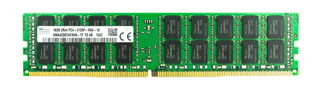 HMA42GR7AFR4N-TFTD-AB Hynix 16GB PC4-17000 DDR4-2133MHz ECC Registered CL15 288-Pin DIMM 1.2V Dual Rank Memory Module