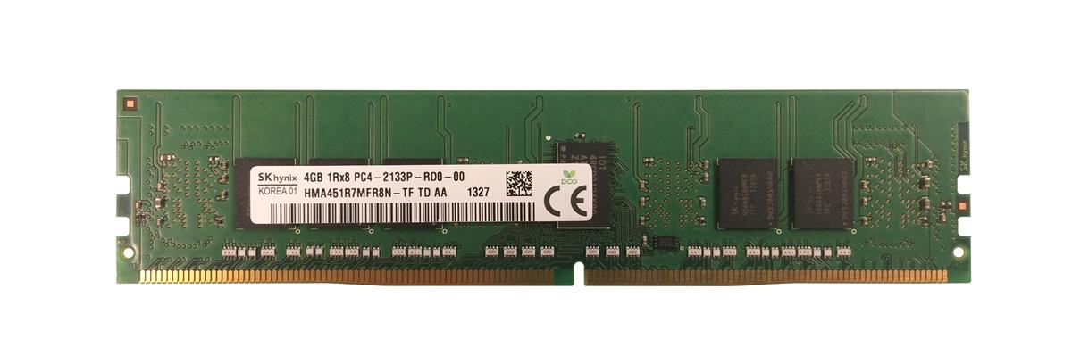 HMA451R7MFR8N-TFTD Hynix 4GB PC4-17000 DDR4-2133MHz ECC Registered CL15 288-Pin DIMM 1.2V Single Rank Memory Module