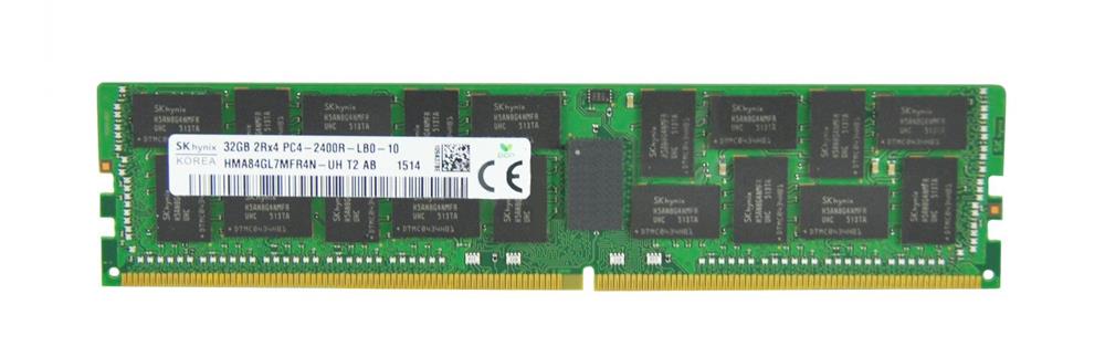 HMA84GL7MFR4N-UH Hynix 32GB PC4-19200 DDR4-2400MHz Registered ECC CL17 288-Pin Load Reduced DIMM 1.2V Quad Rank Memory Module