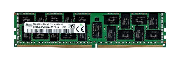 HMA84GR7MFR4N-TFTD-AA Hynix 32GB PC4-17000 DDR4-2133MHz Registered ECC CL15 288-Pin DIMM 1.2V Dual Rank Memory Module