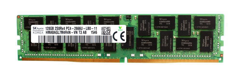HMABAGL7M4R4N-VN Hynix 128GB PC4-21300 DDR4-2666MHz Registered ECC CL19 288-Pin Load Reduced DIMM 1.2V Octal Rank Memory Module