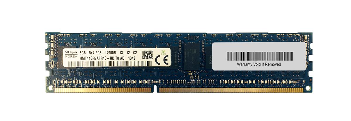 3D-PC318R13S4-8 8GB 1866MHz DDR3 PC3-14900 Reg ECC CL13 240-Pin Single Rank x4 DIMM (P/N)