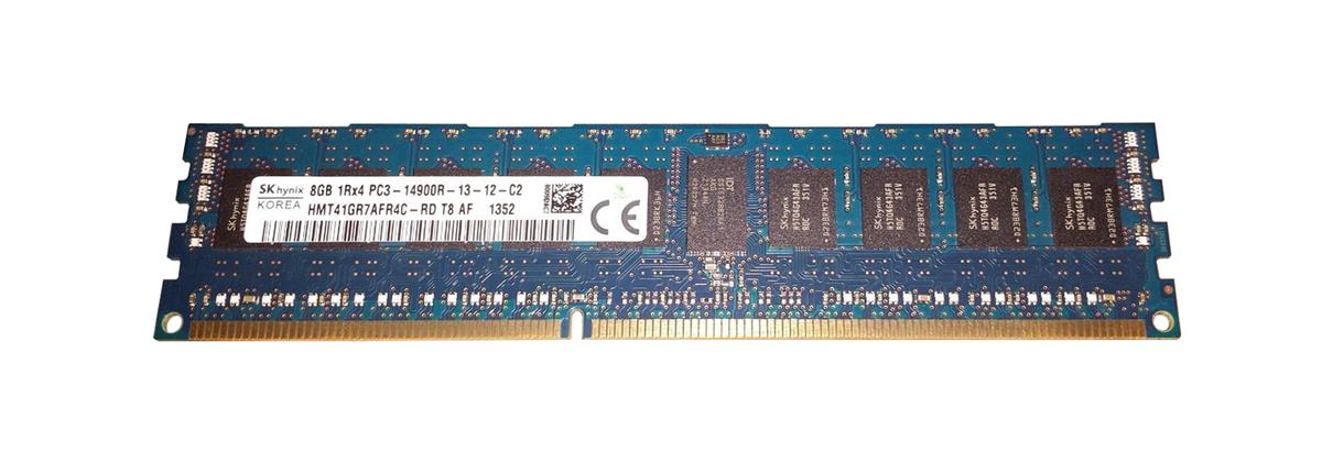 HMT41GR7AFR4C-RDT8-AF Hynix 8GB PC3-14900 DDR3-1866MHz ECC Registered CL13 240-Pin DIMM Single Rank Memory Module
