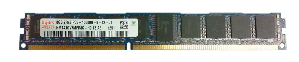 HMT41GV7MFR8C-H9T8 Hynix 8GB PC3-10600 DDR3-1333MHz ECC Registered CL9 240-Pin DIMM Very Low Profile (VLP) Dual Rank Memory Module